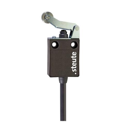 Roller lever w/collar  ES 13 WH 2m IP67 (1NC/1NO) with safety functions